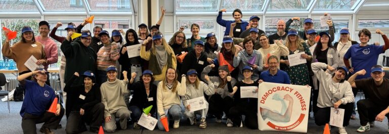 40 NEW DEMOCRACY FITNESS TRAINERS IN BONN