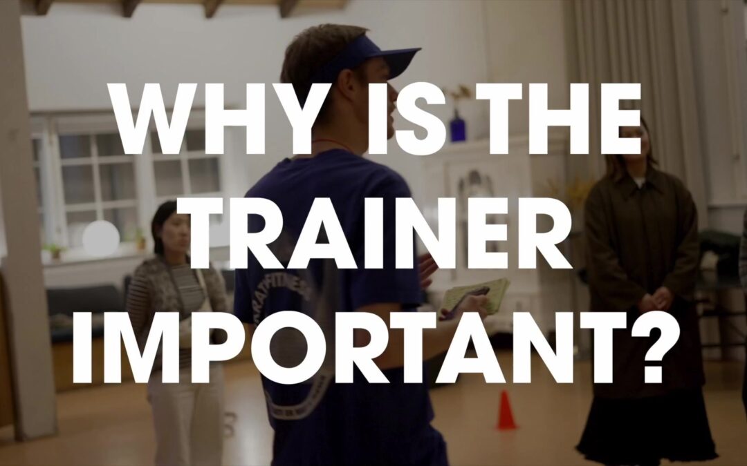 Why Is The Trainer Important?